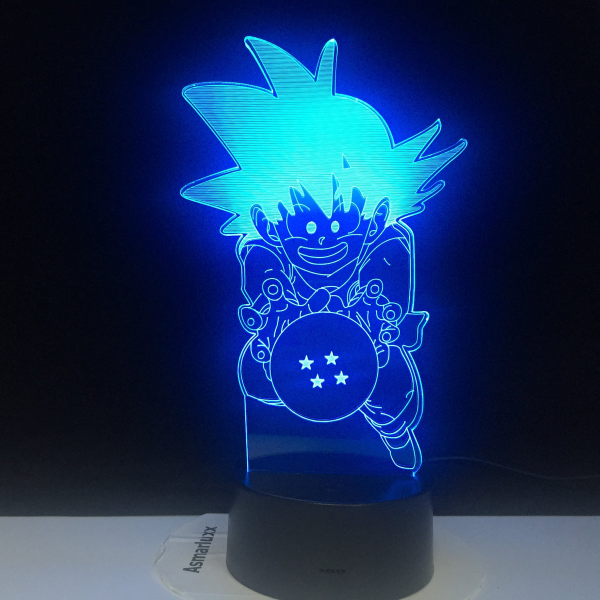 DBZ Broly Omega Blaster Green Flash Ball DIY 3D LED Light Lamp — DBZ Store